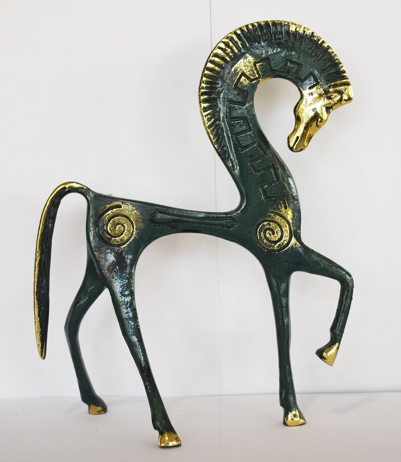 Oud Grieks Paard Symbool van Rijkdom en Welvaart zuiver Etsy Nederland