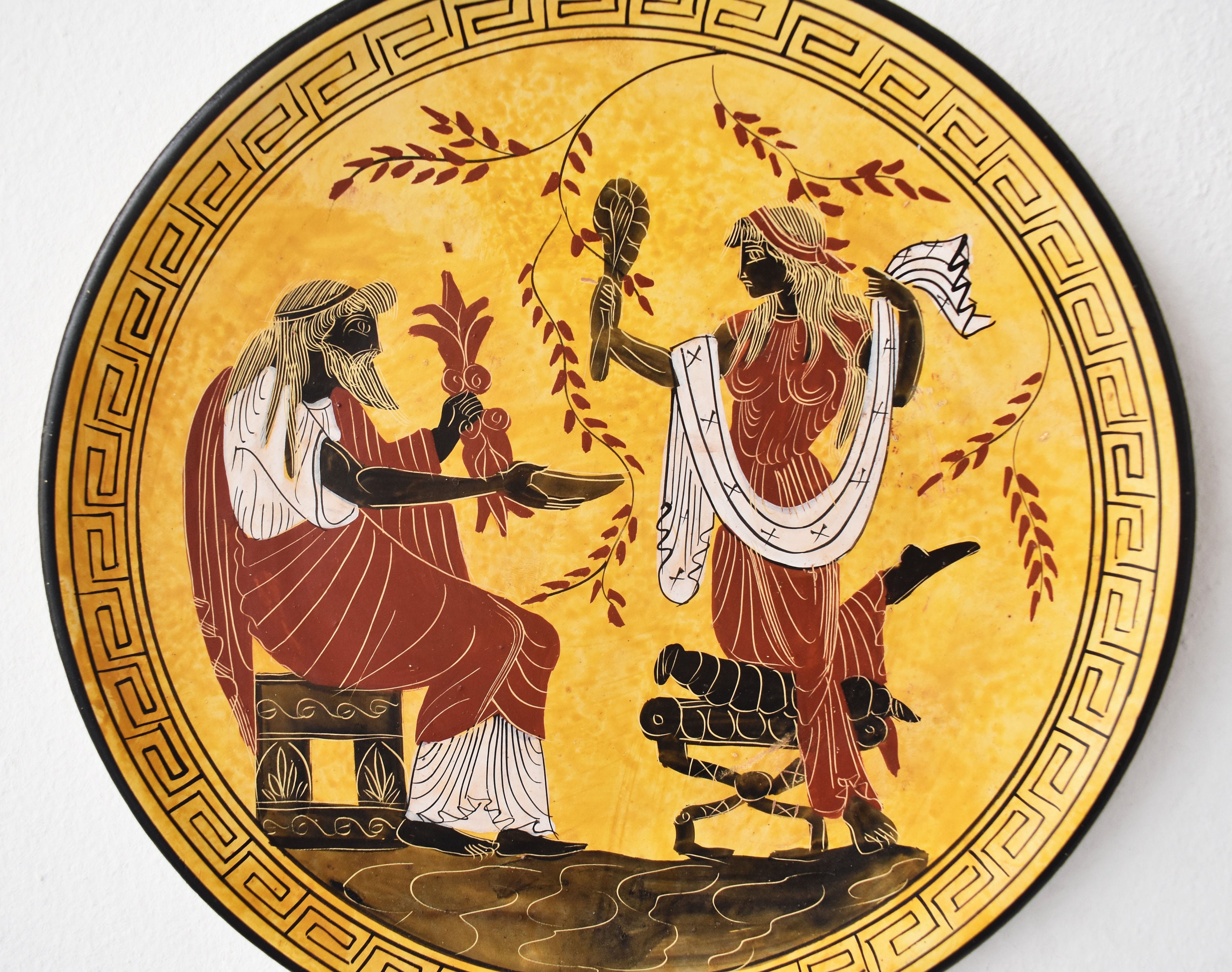 Aphrodite and Zeus Ancient Greek Olympian Gods Ceramic Etsy