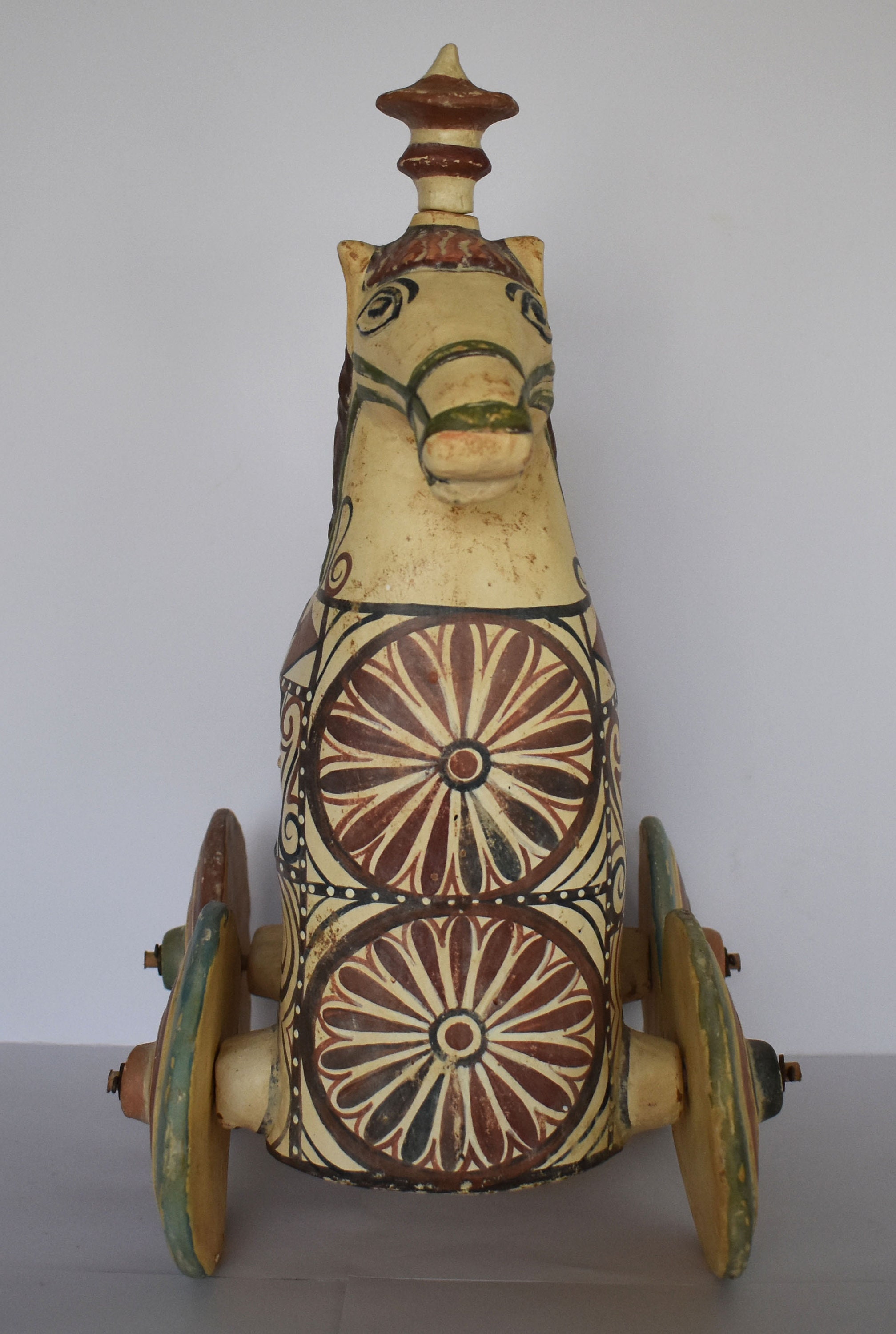 Trojan Horse on Wheels Huge Hollow Greek Horse Trojan War - Etsy