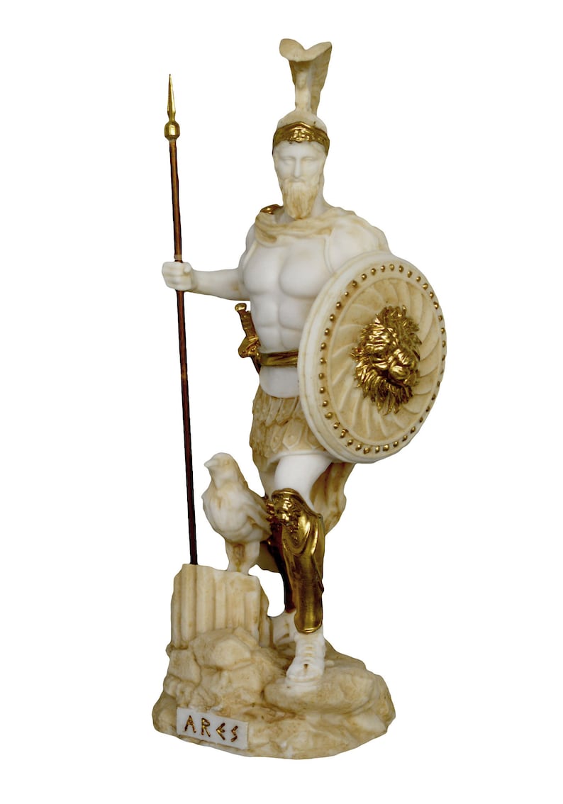 Ares Mars Greek Roman God of War and Courage Spirit of Etsy
