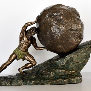 Sisyphus Sisyphos King of Ephyra Corinth Hades Punished Him to Roll a ...