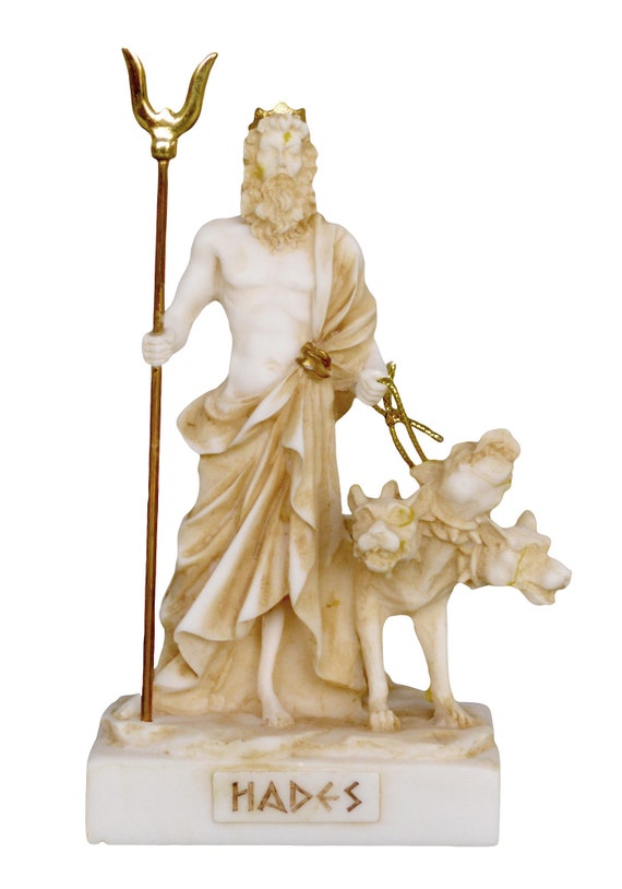 Hades Pluton Et Cerbere Dieu Romain Grec Des Enfers Petite Etsy Canada