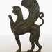 Sphinx Sculpture - Ancient Greek Reproduction - Pure Bronze Statue - Etsy