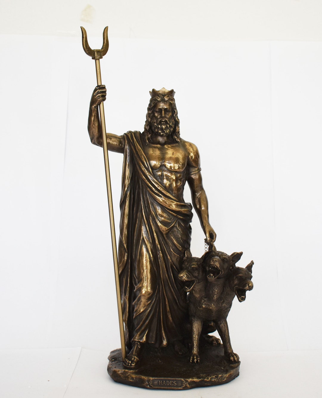Hades With Cerberus Greek Roman God of the Dead, King of the Underworld