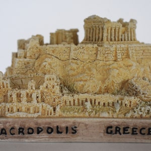 Acropole d&#39;Athènes - L&#39;ensemble monumental de la Grèce antique le plus frappant et le plus complet qui existe encore à notre époque - Statue en pierre moulée