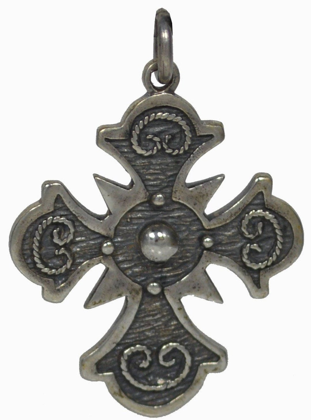 Byzantine Cross Symbol of Faith Constantinople Pendant - Etsy