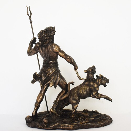 Hades and Cerberus Greek Roman God of the Dead, King of the