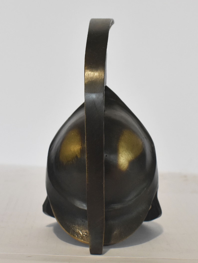 Battle of Thermopylae Spartan king 300 Spartans pure bronze statue Leonida/'s Helmet