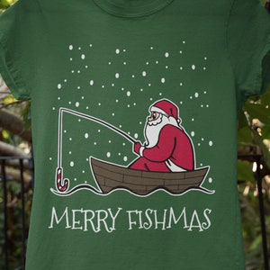 Santa Fishing Svg 