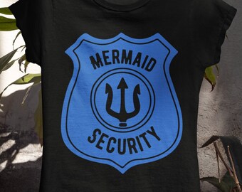 Mermaid Sicurezza SVG Padre Regalo Idea PNG Sicurezza Bambino Papà Mermaid File Digitale Papà Compleanno SVG