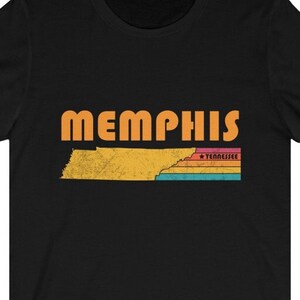 Memphis Shirt Tennessee Tshirt City Retro Gift Idea Tourist Tee Memphis Tennessee Gift TN Memphis Souvenir Shirt