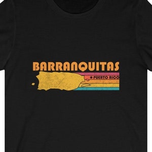 Barranquitas Shirt Puerto Rico Tshirt City Retro Gift Idea Tourist Tee Barranquitas Puerto Rico Gift PR Barranquitas Souvenir Shirt