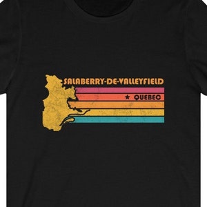 Salaberry-de-Valleyfield Shirt Quebec Tshirt City Retro Gift Idea Tourist Tee Salaberry-de-Valleyfield Quebec Gift QC Souvenir Shirt