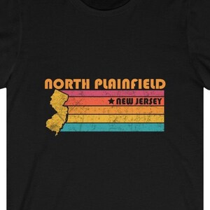 North Plainfield Shirt New Jersey Tshirt City Retro Gift Idea Tourist Tee North Plainfield New Jersey Gift NJ North Plainfield Souvenir Tee