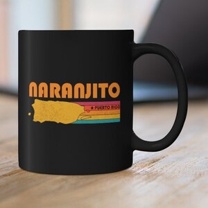 ナランヒート マグカップ プエルトリコ コーヒーマグ シティ レトロ ギフトアイデア 観光カップ ナランヒート プエルトリコ ギフト PR ナランヒート お土産マグ
