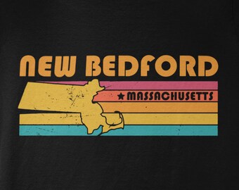 New Bedford Svg Massachusetts Svg City Retro Gift Idea Tourist Png New Bedford Massachusetts Gift MA New Bedford Souvenir Digital File