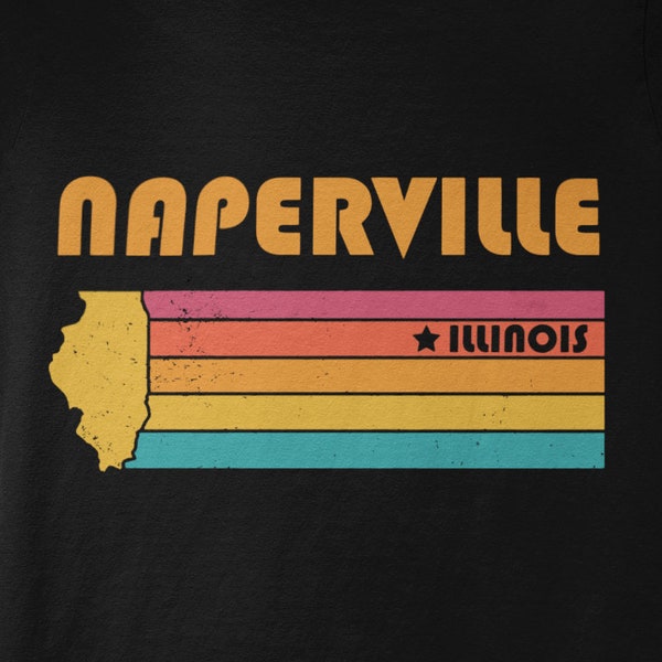 Naperville Svg Illinois Svg City Retro Gift Idea Tourist Png Naperville Illinois Gift IL Naperville Souvenir Digital File