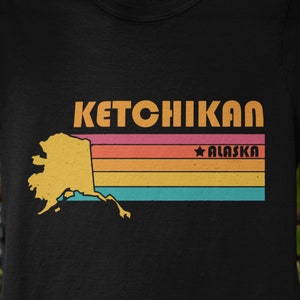 Ketchikan Svg Alaska Svg City Retro Gift Idea Tourist Png Ketchikan Alaska Gift AK Ketchikan Souvenir Digital File