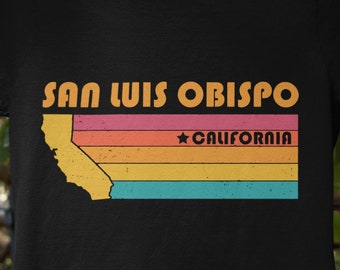 San Luis Obispo Svg California Svg City Retro Gift Idea Tourist Png San Luis Obispo California Gift CA San Luis Obispo Souvenir Digital File