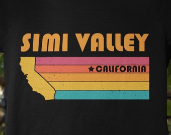 Simi Valley Svg California Svg City Retro Gift Idea Tourist Png Simi Valley California Gift CA Simi Valley Souvenir Digital File