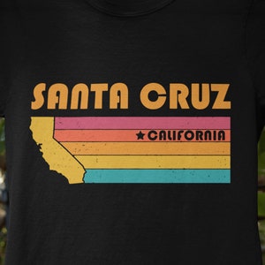 Santa Cruz Svg California Svg City Retro Gift Idea Tourist Png Santa Cruz California Gift CA Santa Cruz Souvenir Digital File