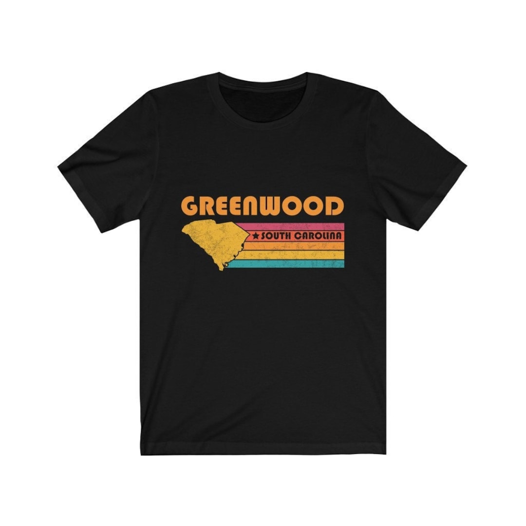 Greenwood Shirt South Carolina Tshirt City Retro Gift Idea Etsy