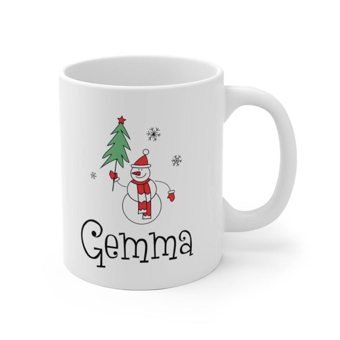 Christmas Mug Personalized Custom Name Gift Custom Christmas  Etsy