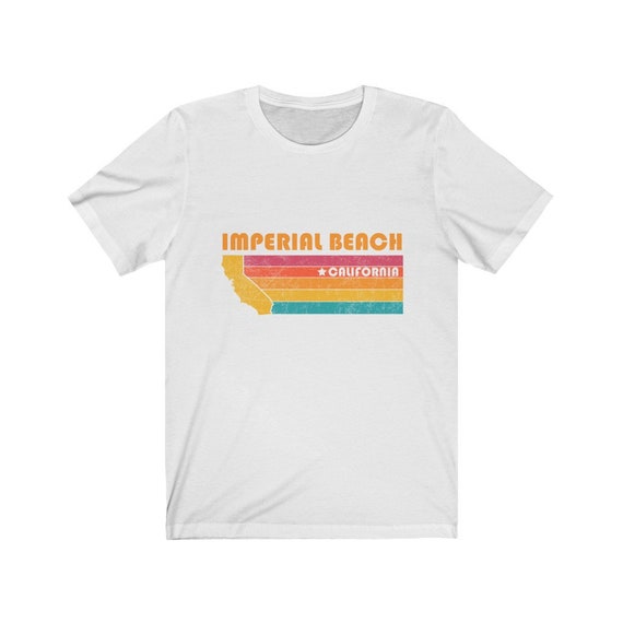Imperial Beach Shirt Retro Style California T-Shirt Imperial Beach Shirt Retro Style California T-Shirt