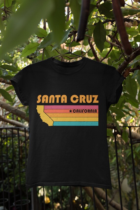 Santa Cruz T-Shirt Santa Cruz California Souvenir Gift Santa Cruz T-Shirt Santa Cruz California Souvenir Gift