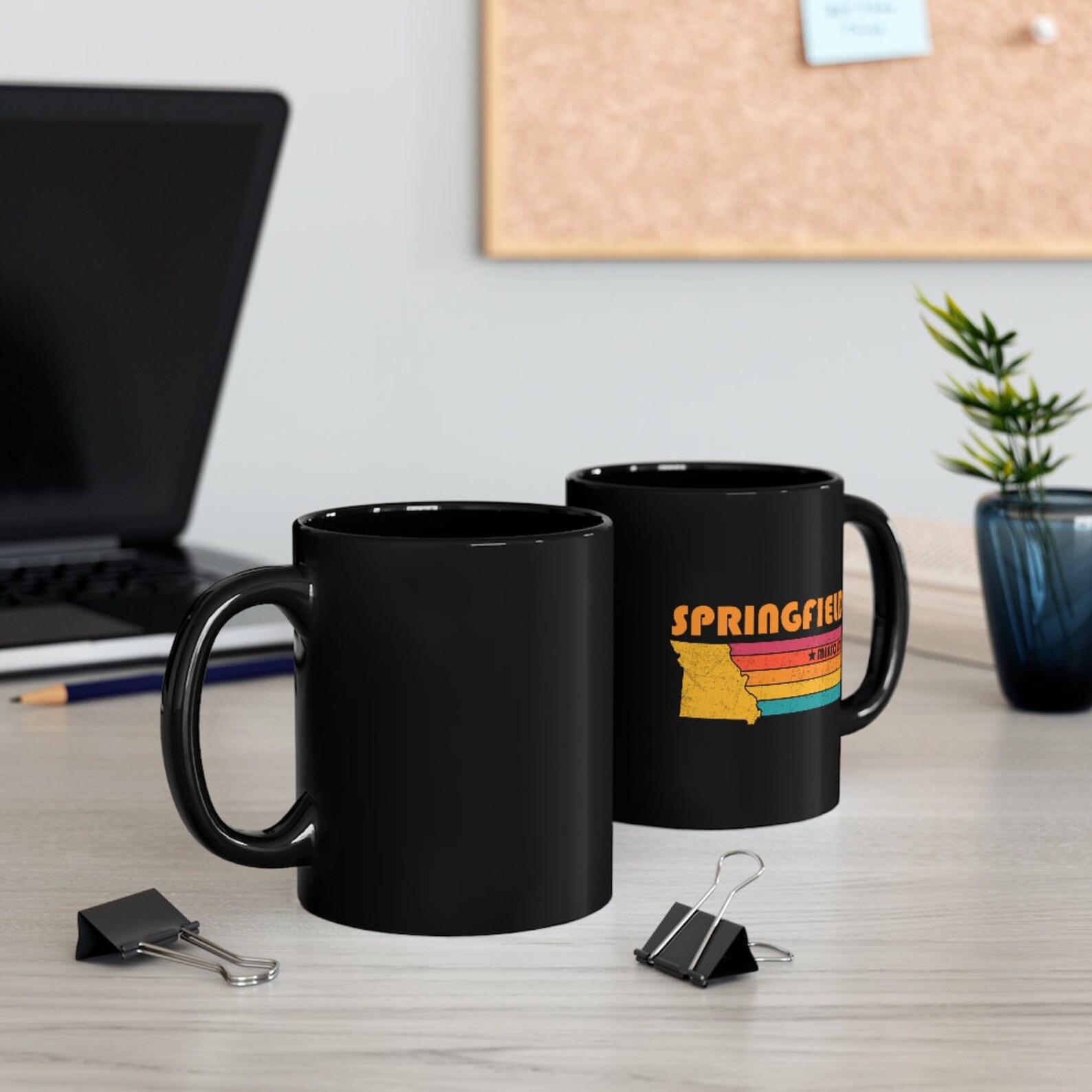 Springfield Mug Missouri Coffee Mug City Retro Gift Idea Etsy