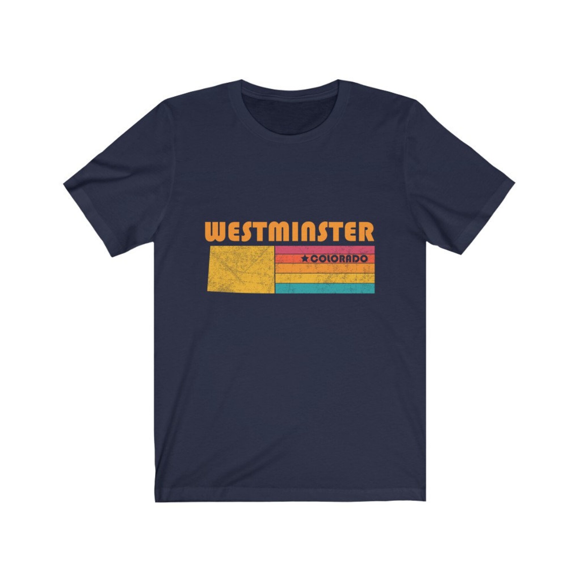 Discover Westminster Shirt Colorado Tshirts City Retro Gift Idea Tourist Tee Westminster Colorado Gift CO Westminster Souvenir Shirts