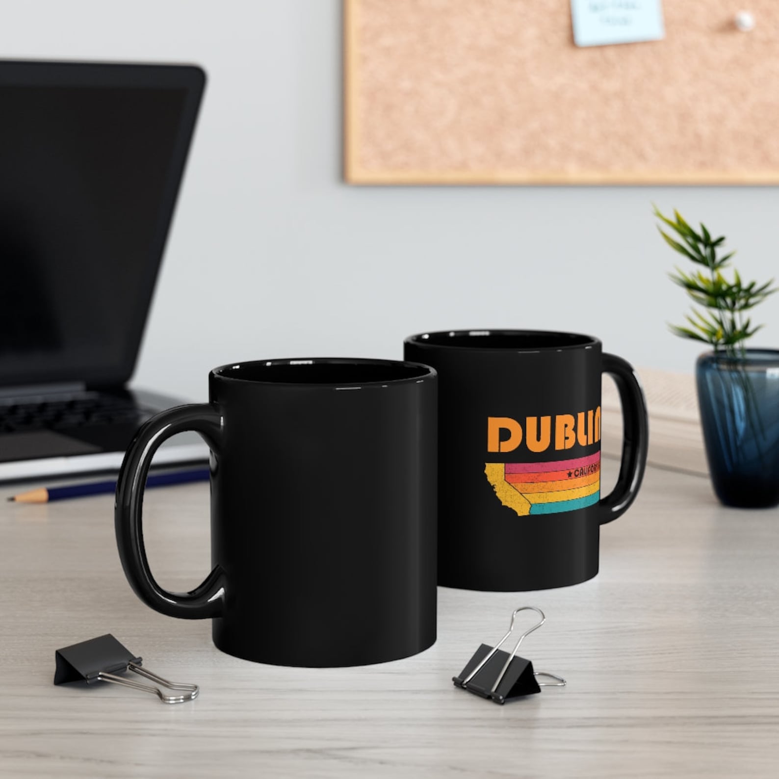 Dublin Mug California Coffee Mug City Retro Gift Idea Tourist Etsy