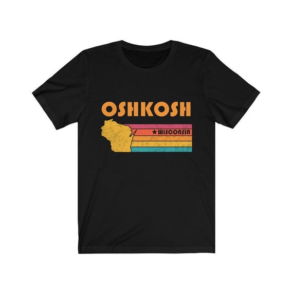 オシュコシュ シャツ ウィスコンシン Tシャツ シティ レトロ ギフト