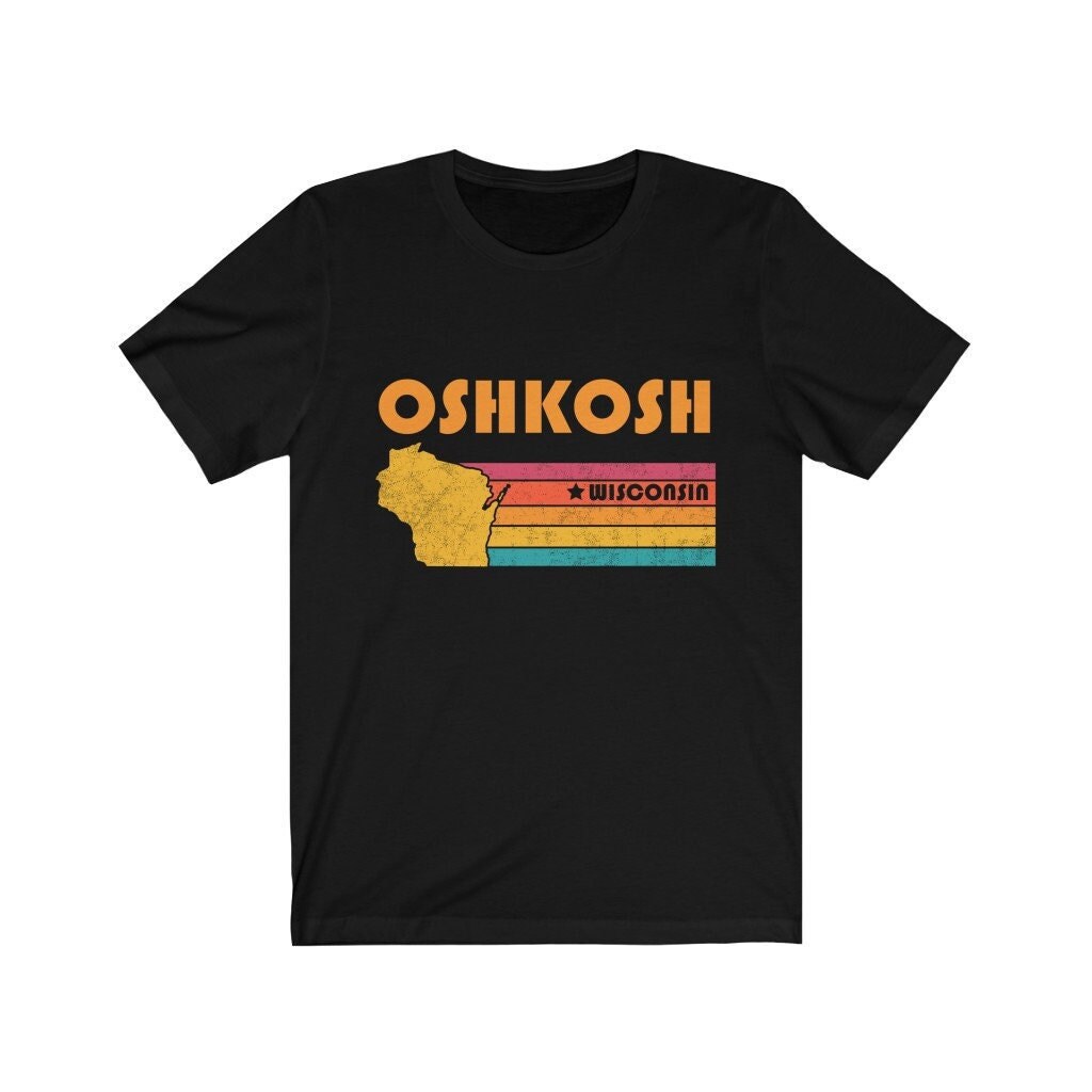 オシュコシュ シャツ ウィスコンシン Tシャツ シティ レトロ ギフト