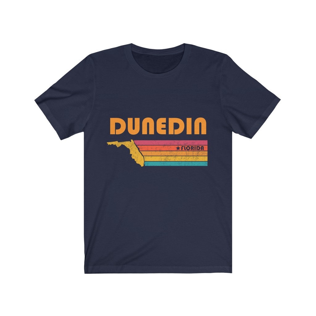 Dunedin Shirt Florida Tshirt City Retro Gift Idea Tourist Tee Etsy