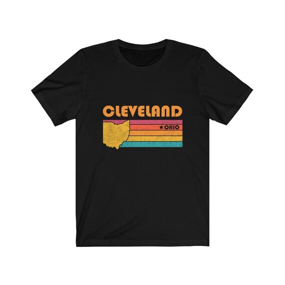 Cleveland Ohio Columbus Vintage O-H-I-O Letters Sports Fan T-Shirt Cleveland Ohio Columbus Vintage O-H-I-O Letters Sports Fan T-Shirt