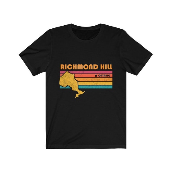 Richmond Hill Shirt Ontario Tshirt City Retro Gift Idea Tourist