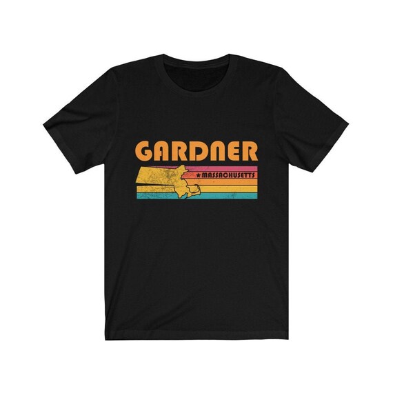 Gardner Shirt Massachusetts Tshirt City Retro Gift Idea Tourist Tee Gardner Massachusetts Gift MA Gardner Souvenir Shirt