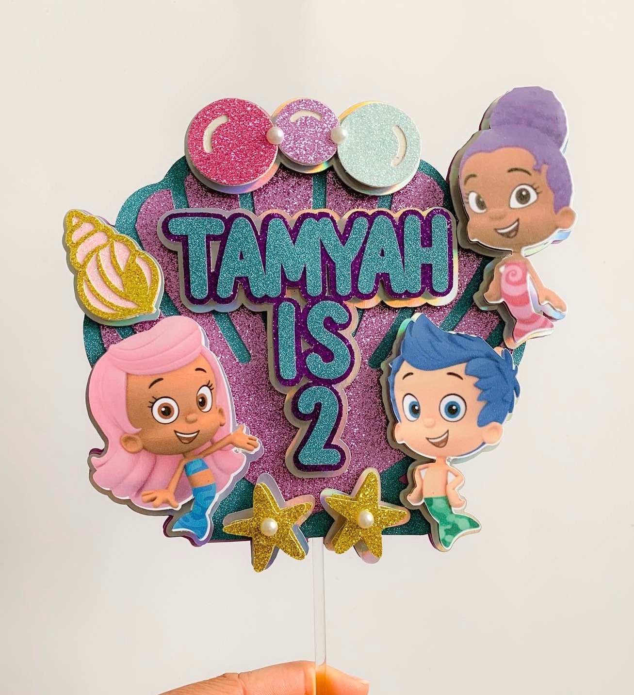 Bubble Guppies Cake Topper