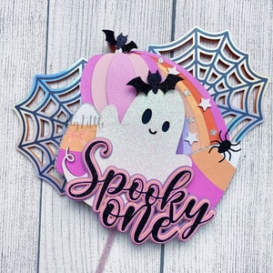 Halloween Cake Topper | Halloween Birthday | Spooky One | Boo I’m Two | Two Spooky | One Spooky Girl | Hey Boo | Spooky Birthday Party