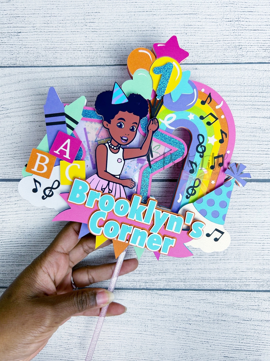 Gracie's Corner Cake Topper Gracie Girl Custom Name Gracie's Corner ...