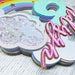 On Cloud 9 Birthday Cake Topper 9th Birthday Party Rainbow - Etsy