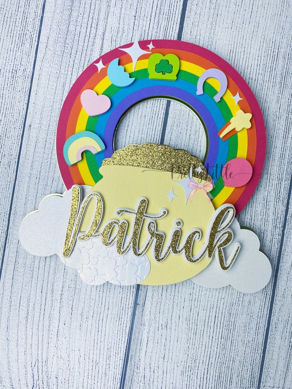 Our Little Lucky Charm Cake Topper | Lucky One | Lucky Charm Birthday Party |  St. Patrick's Day Birthday | Two Lucky Cake Topper