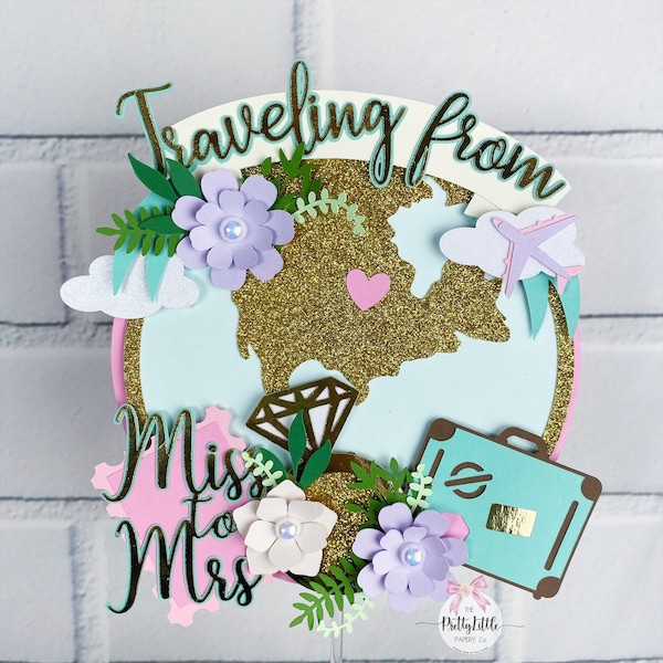 Traveling From Miss to Mrs - Etsy