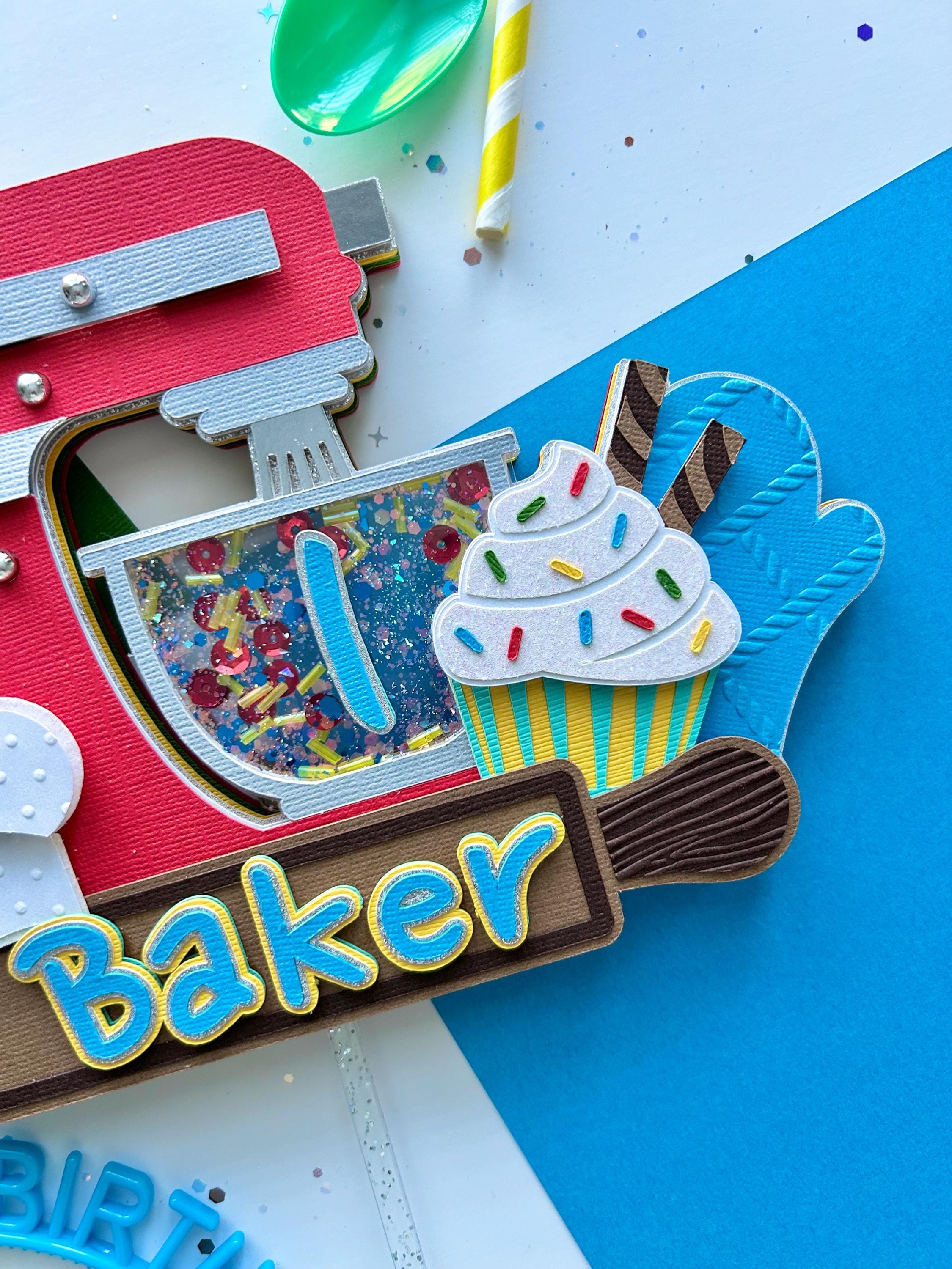 Little Baker Cake Topper | Bakery Baking Birthday Party | Cake ...