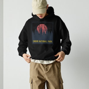 Endor Hoodie, Ewok Hoodie, Skywalker Hoodie, Endor National Forest Hoodie, Endor Shirt Hoodie, Endor National Park Hoodie, Jedi Hoodie