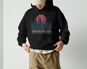 Endor Hoodie, Ewok Hoodie, Skywalker Hoodie, Endor National Forest Hoodie, Endor Shirt Hoodie, Endor National Park Hoodie, Jedi Hoodie