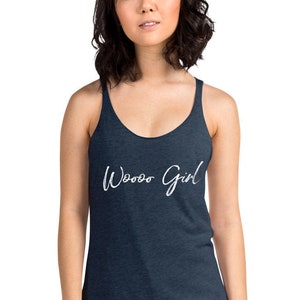 Woooo Girl, How I Met Your Mother, Funny Workout Tank, workout tank, funny workout tank, funny gym shirt, Women&#39;s Racerback Tank, Yoga Tank