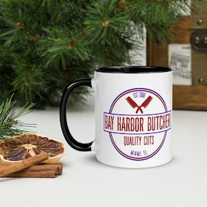 Bay Harbor Butcher Mug, Dexter Coffee Mug, Dexter Morgan, Funny Mug, Dexter Mug, Dexter TV Show Mug, Slice of Life, Dexter, Dexter Fan Gift