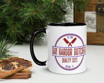 Bay Harbor Butcher Mug, Dexter Coffee Mug, Funny Mug, Dexter Mug, Dexter TV Show Mug, Slice of Life, Dexter, Dexter Fan Gift